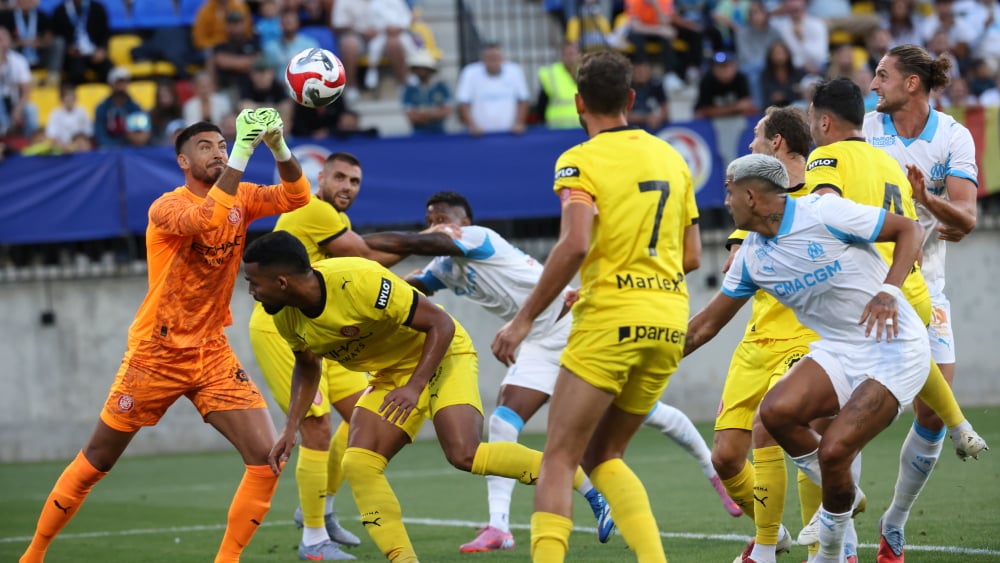 OM. Petit avantage signé Mason Greenwood à la pause du match amical contre Gérone