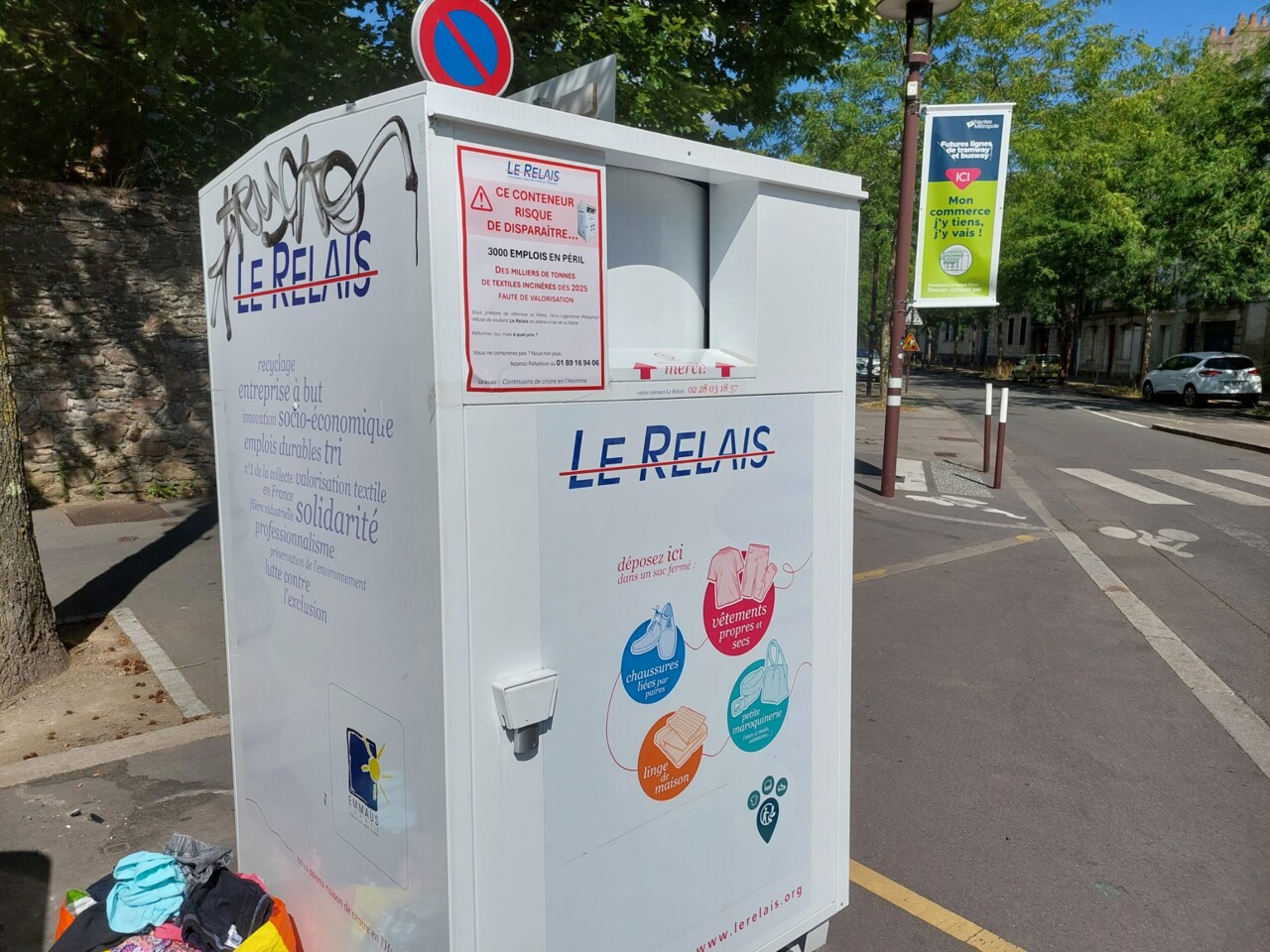 à Nantes, pourquoi on ne peut plus déposer ses vêtements au Relais