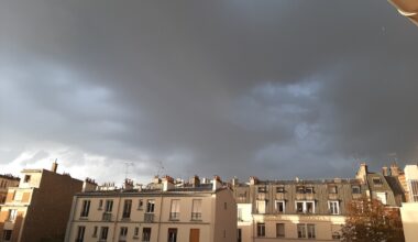 après le soleil, le vent et la pluie font leur retour à Paris et en Île-de-France