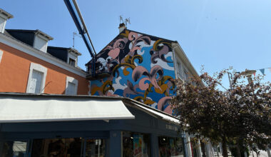 Saint-Nazaire : une nouvelle fresque street art en cours de réalisation rue de la Paix