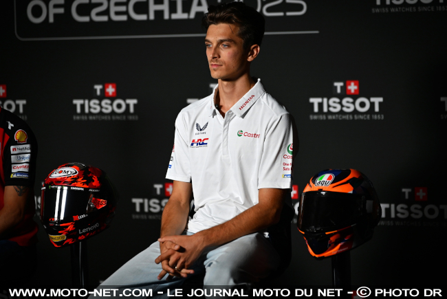 Luca Marini resterait dans le team officiel Honda MotoGP en 2026