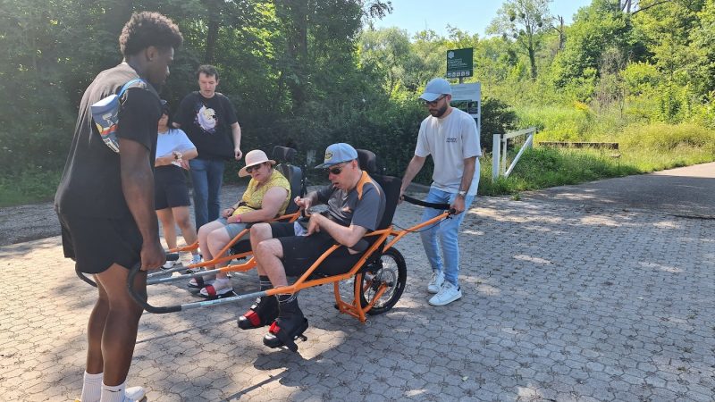 Joëlette handicap handirando handicapé