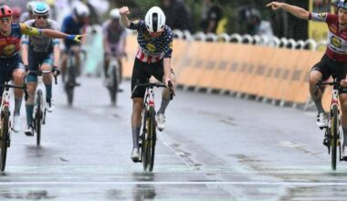 Tour de France: l'Américain Quinn Simmons demande sa compagne en mariage sur les Champs-Elysées
