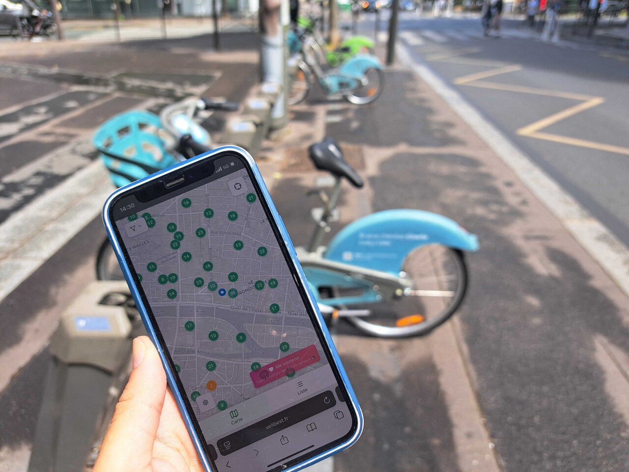à Paris, une application vous aide à en trouver un en bon état