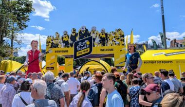 EN IMAGES. Le Fan park du Tour de France pris d'assaut dès son ouverture à Lille !