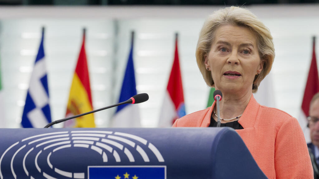 Ursula von der Leyen sur le gril face à une motion de censure déposée par l'extrême droite