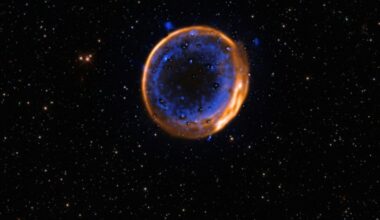 Première image des restes d'une étoile morte dans une double explosion : Actualités