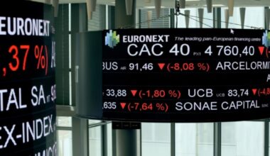 La Bourse de Paris termine en légère baisse : Actualités