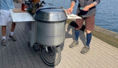 A Copenhague, un chef à vélo fait sortir au grand air la gastronomie locale : Actualités