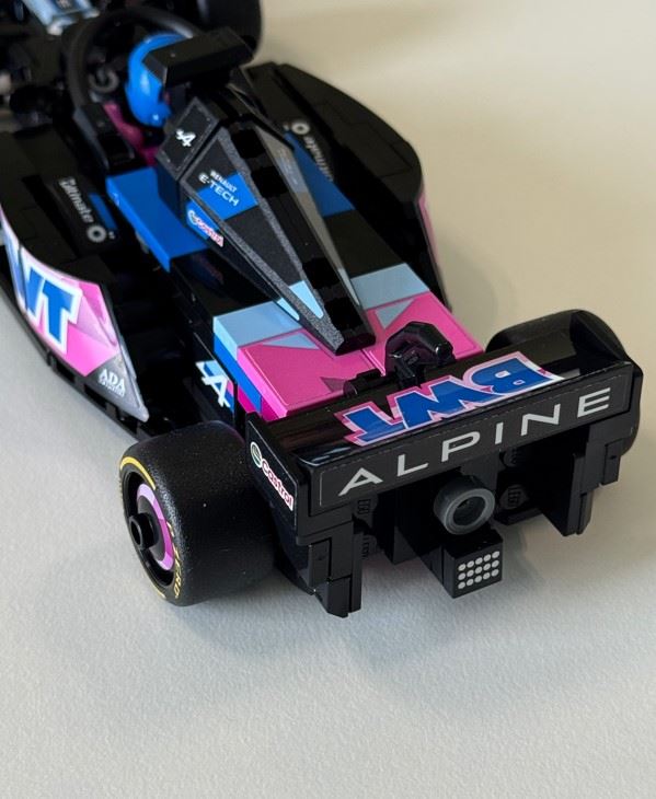 Détails LEGO F1 Alpine
