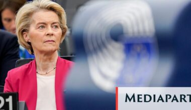 Au Parlement européen, une motion de censure met en lumière l’incurie d’Ursula von der Leyen - Mediapart