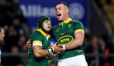 L'Afrique du Sud domine l'Italie pour son deuxième test-match de l'été