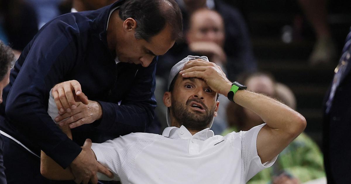 mené deux sets à zéro, Sinner profite de l’abandon déchirant de Dimitrov pour rejoindre les quarts
