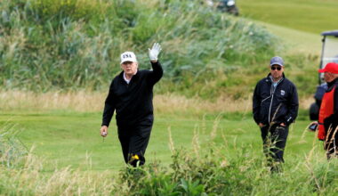 En Écosse, Donald Trump tacle l’Europe sur l’immigration