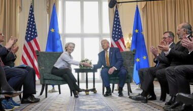 les oppositions dénoncent l’accord entre l’UE et les États-Unis