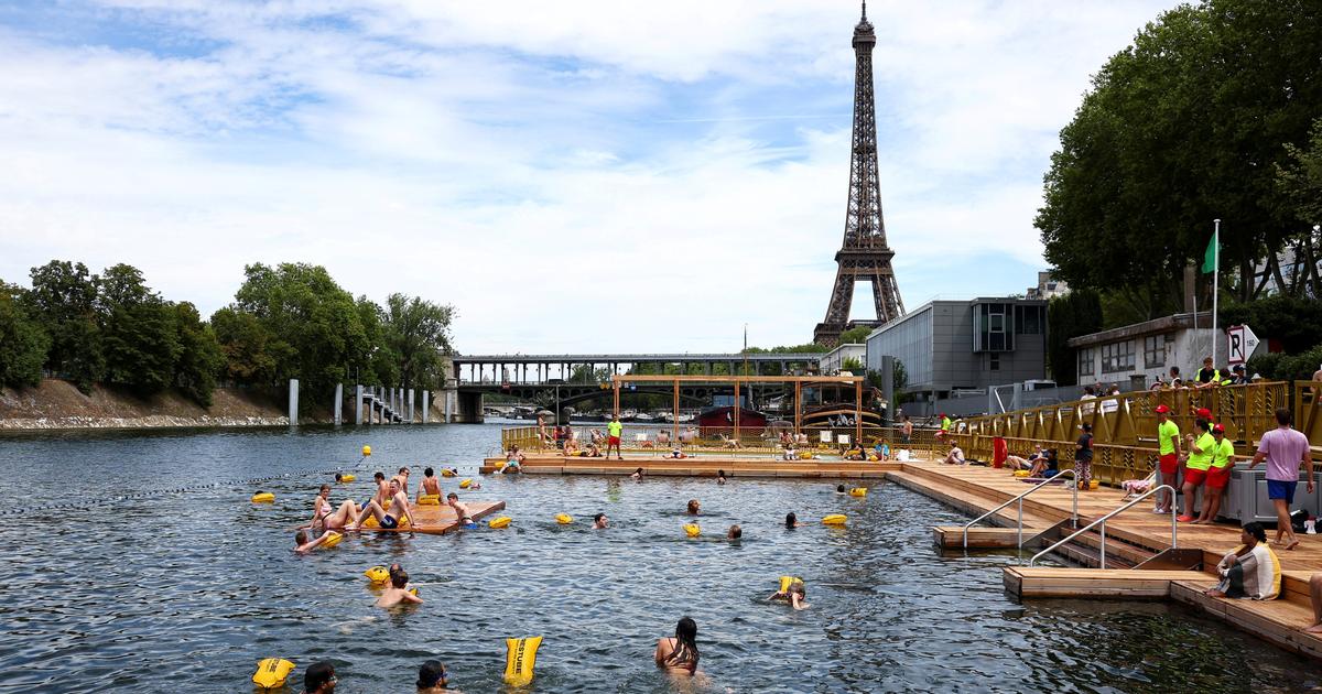 les Parisiens renouent avec la baignade dans la Seine, 100 ans après son interdiction