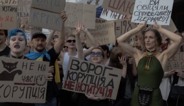 à Kiev, la rue se soulève contre la loi menaçant les agences anticorruption