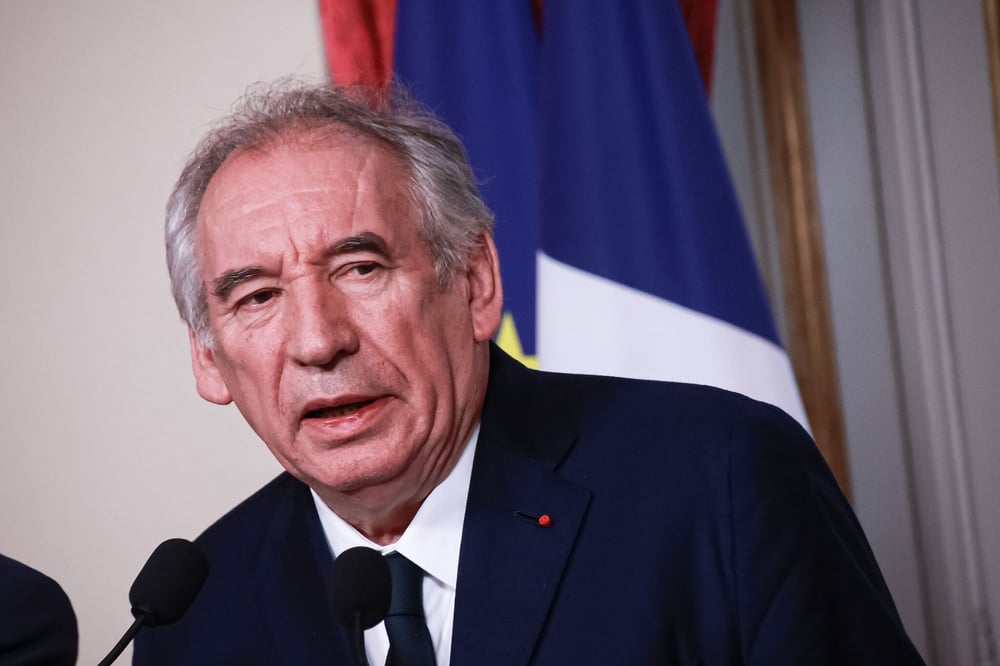 François Bayrou en février 2025 (Shutterstock)