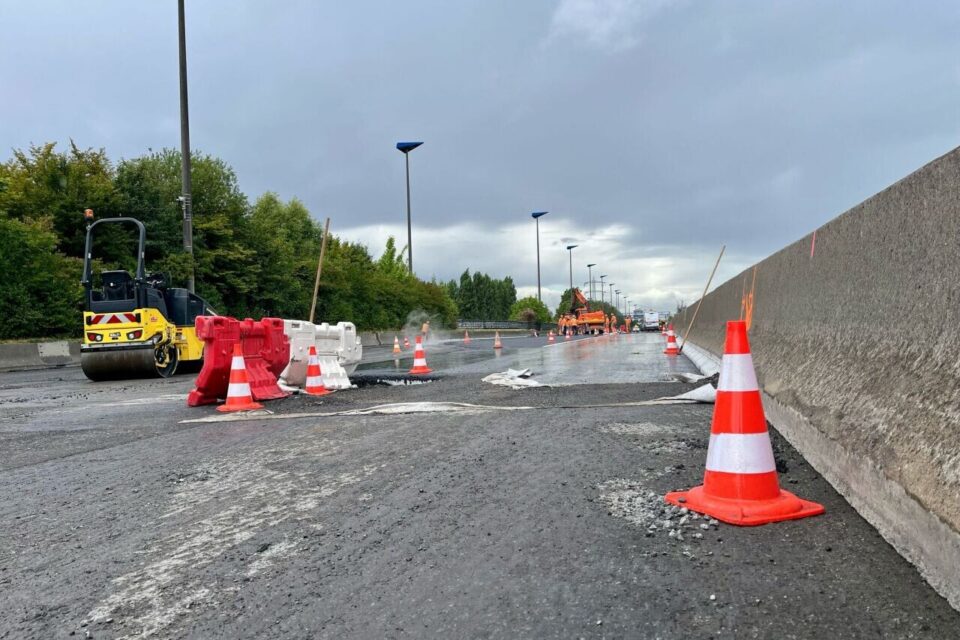 L'été 2025, des travaux sont réalisés au sud de Lille (Nord) sur l'A1 vers Paris. Pendant plusieurs semaines, l'axe est fermé à la circulation.