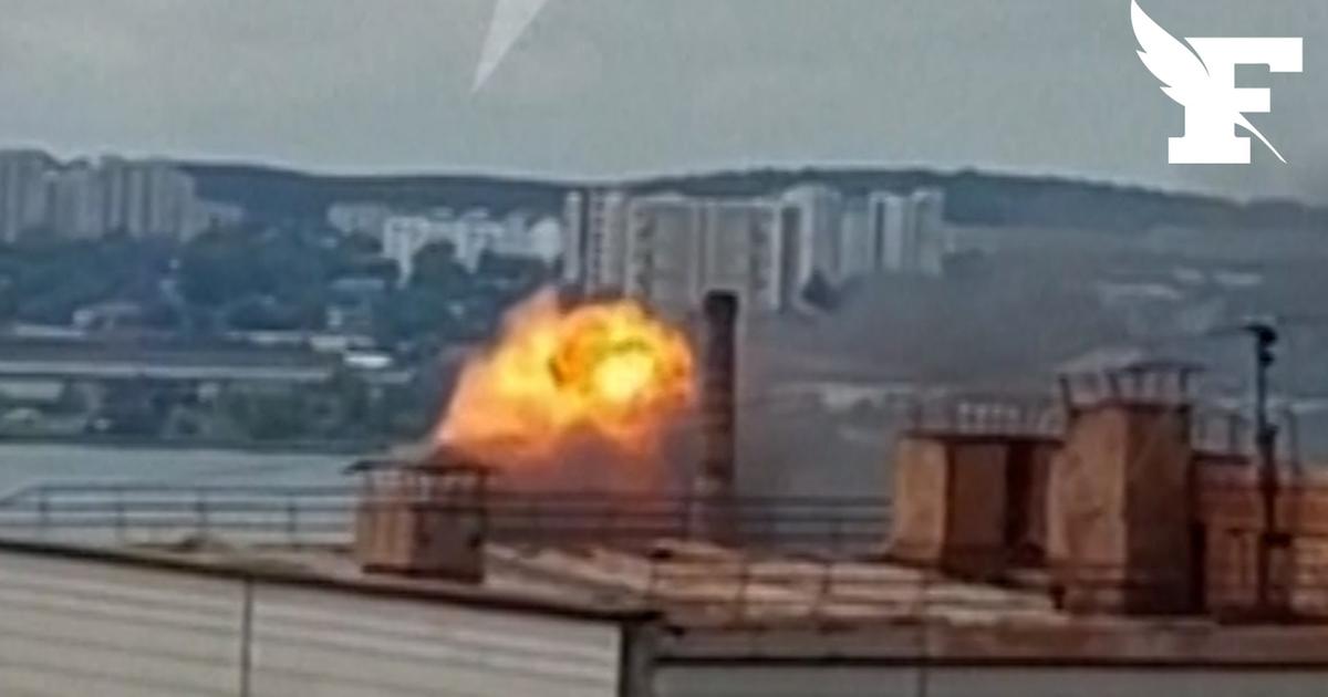 des drones ukrainiens frappent une usine d’armement loin derrière les lignes