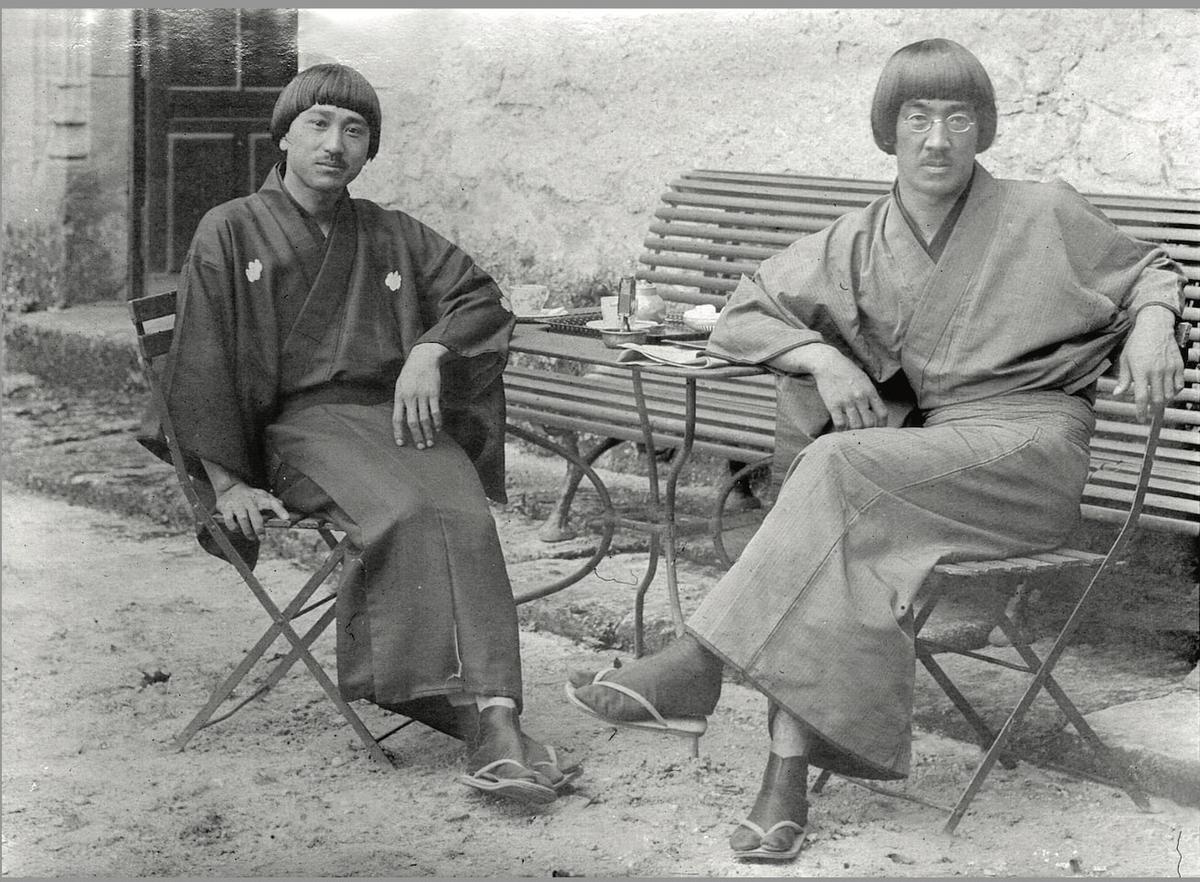 le séjour méconnu du grand peintre japonais Foujita dans la vallée de la Vézère pendant la Grande Guerre