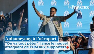 OM. À peine revenu, Aubameyang fait déjà le show