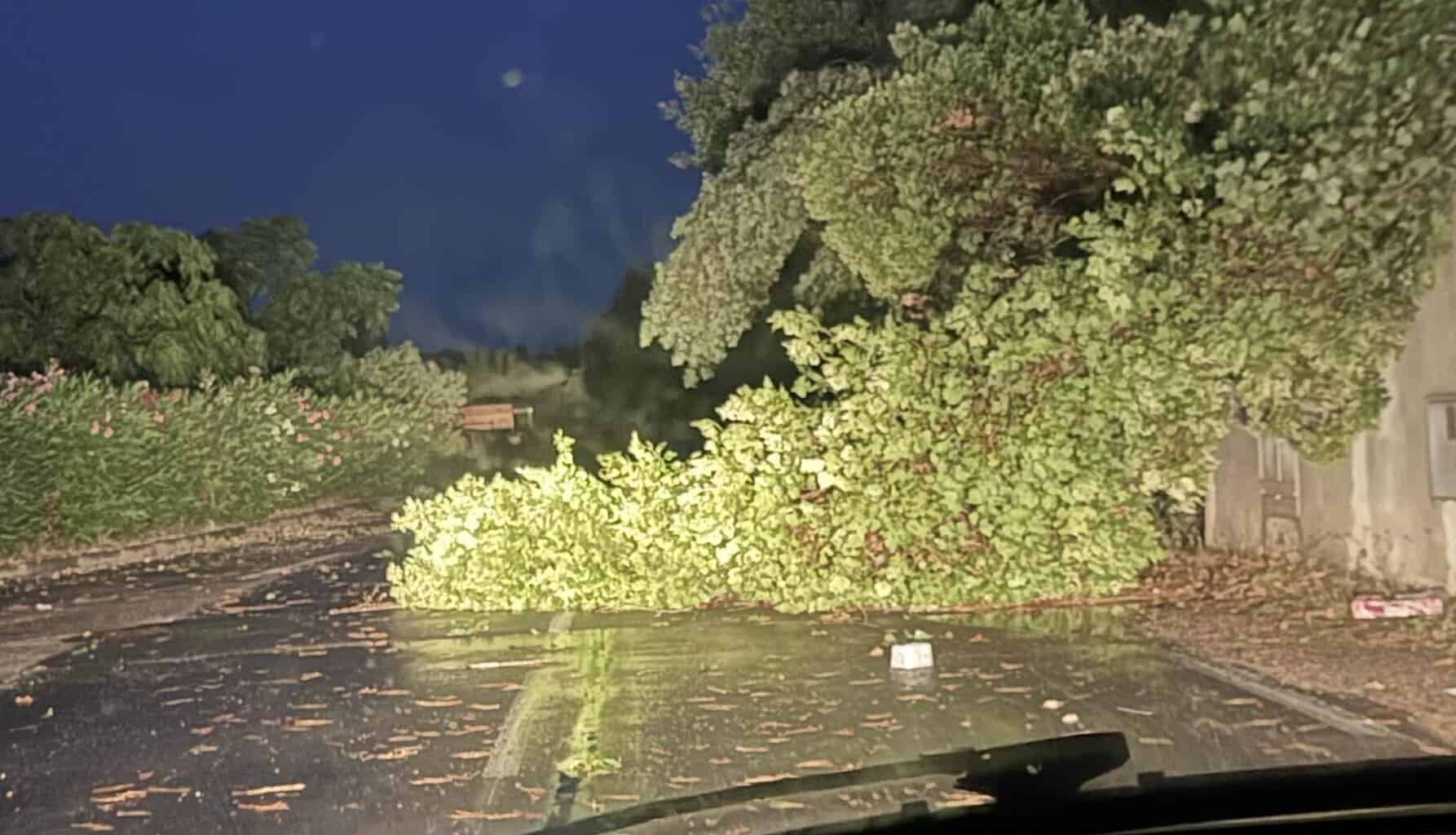 un violent orage cause des dégâts la nuit dernière en Occitanie