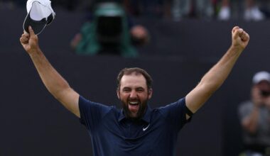 Scottie Scheffler, implacable, remporte son premier British Open de golf
