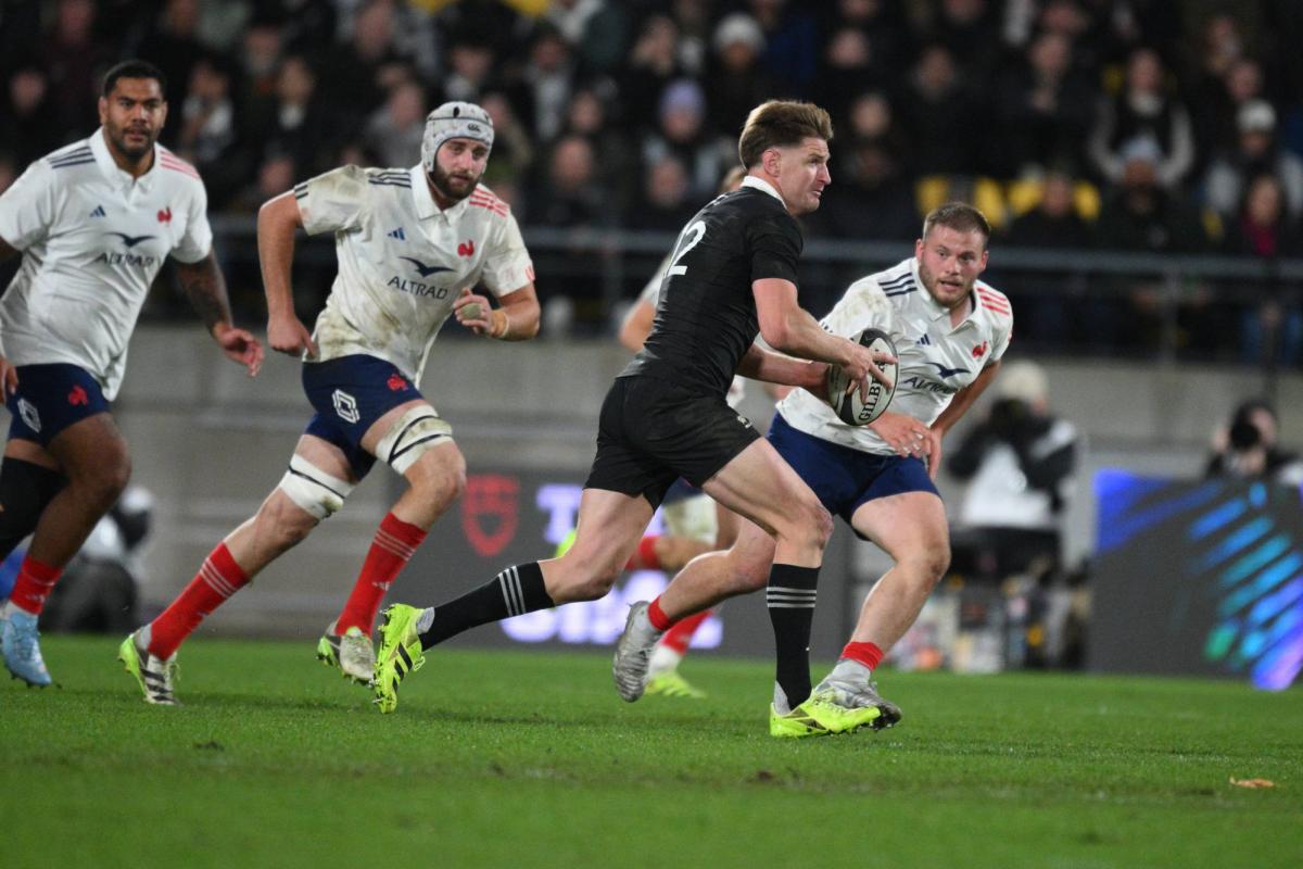 L'équipe de France surclassée lors du deuxième test contre les All Blacks