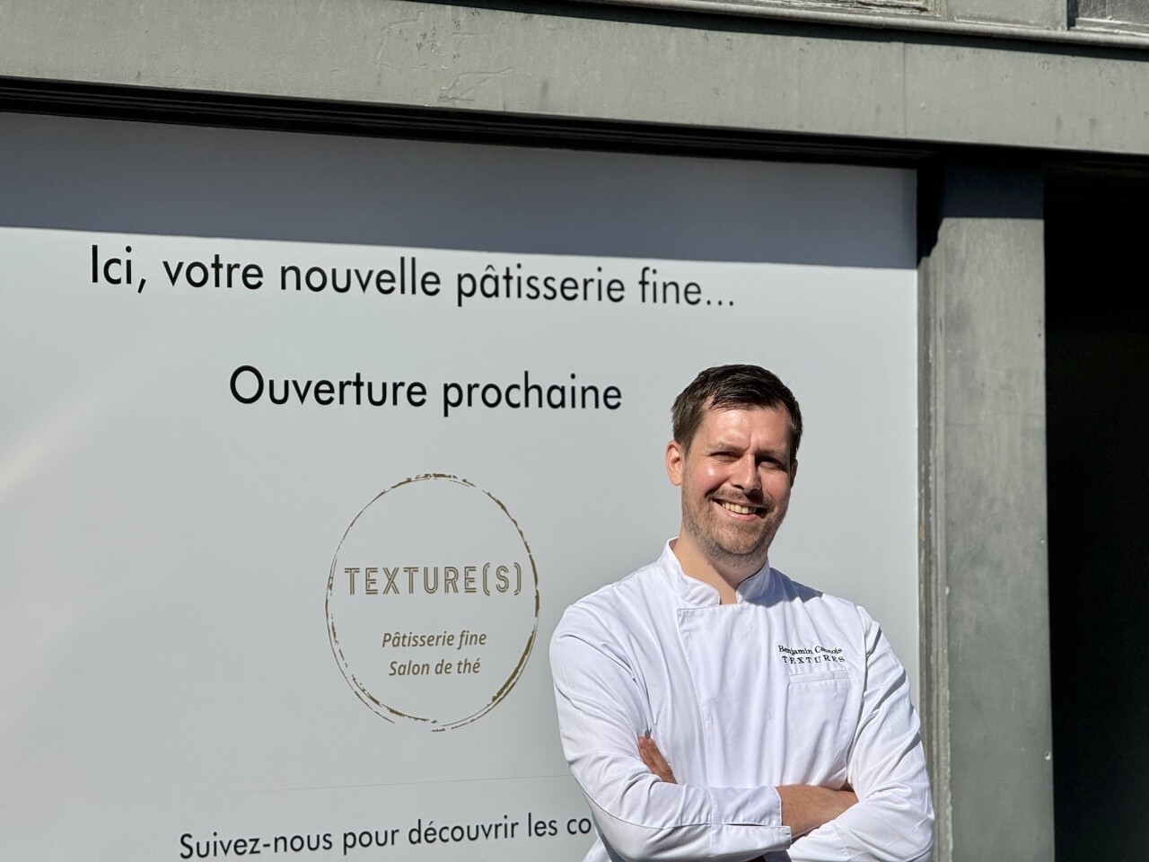 Benjamin ouvre sa boutique gourmande