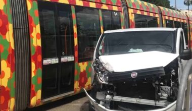accident entre un tramway et un véhicule ce jeudi