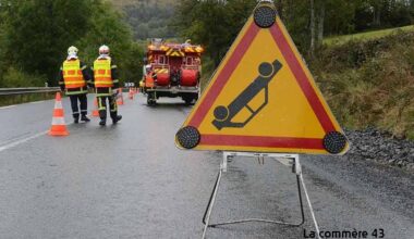 Des accidents à Riotord et Saint-Just-Malmont