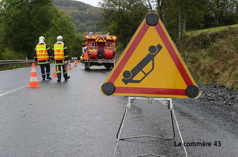 Des accidents à Riotord et Saint-Just-Malmont