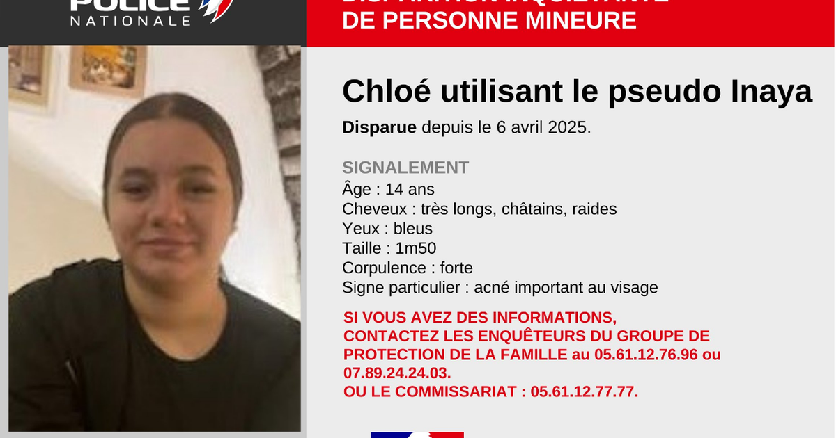 quatre mois après la disparition de Chloé, 14 ans, le parquet ouvre une information judiciaire