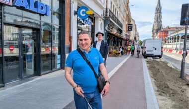 Lille. Les aménagements de la rue Solférino sèment la confusion chez les habitants porteurs de handicap