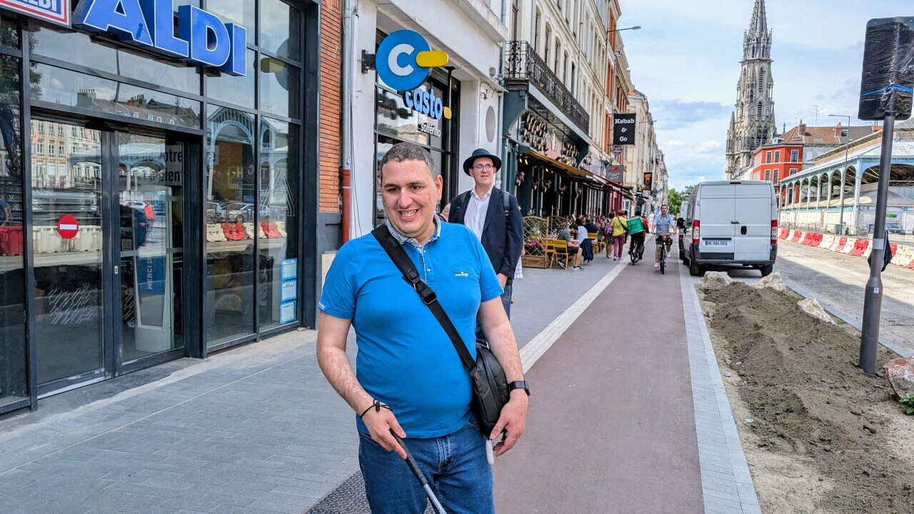 Lille. Les aménagements de la rue Solférino sèment la confusion chez les habitants porteurs de handicap