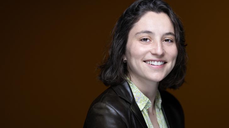 Adèle Yon, ici au mois de mars 2025, à Paris.