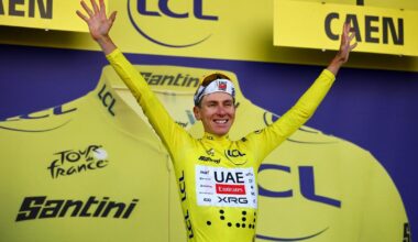 Evenepoel remporte la 5e étape, Pogacar s’empare du maillot jaune