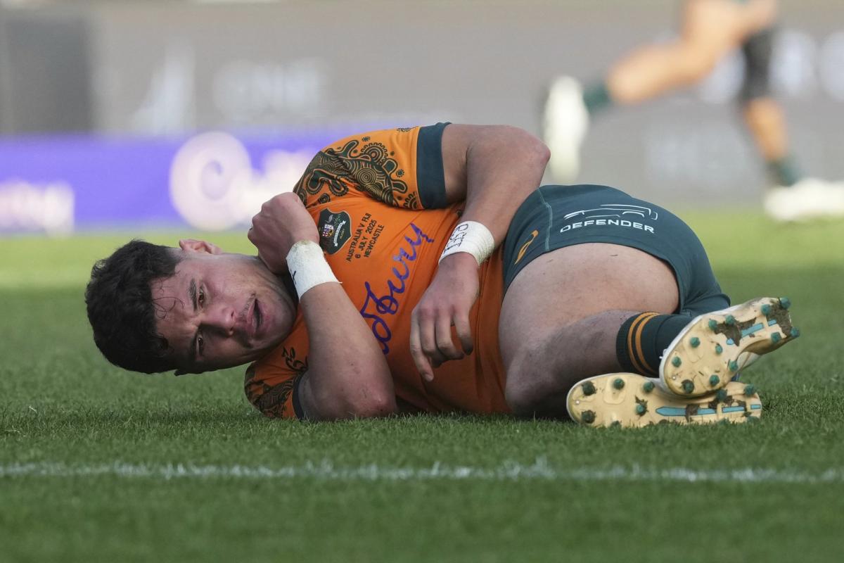L'ouvreur australien Noah Lolesio forfait pour les matches face aux Lions britanniques