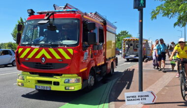 Un homme repêché dans la Garonne par les pompiers juste après le départ du Tour de France à Toulouse