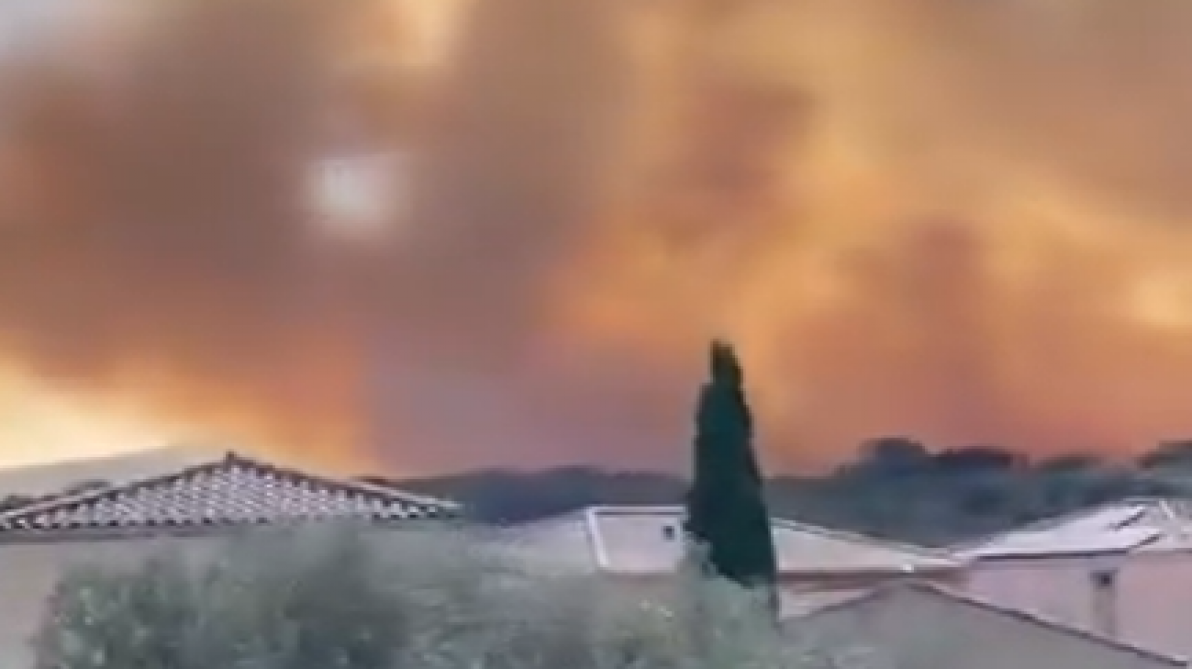 Feux de forêt en France : un incendie parcourt 320 hectares au sud de Montpellier (vidéo)