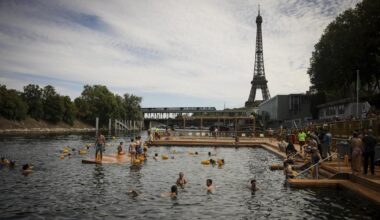 on s’est baigné dans la Seine à Paris