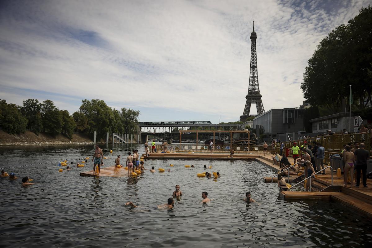 on s’est baigné dans la Seine à Paris