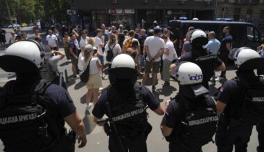 Le Conseil de l'Europe s'inquiète de l'usage de la force sur des manifestants serbes