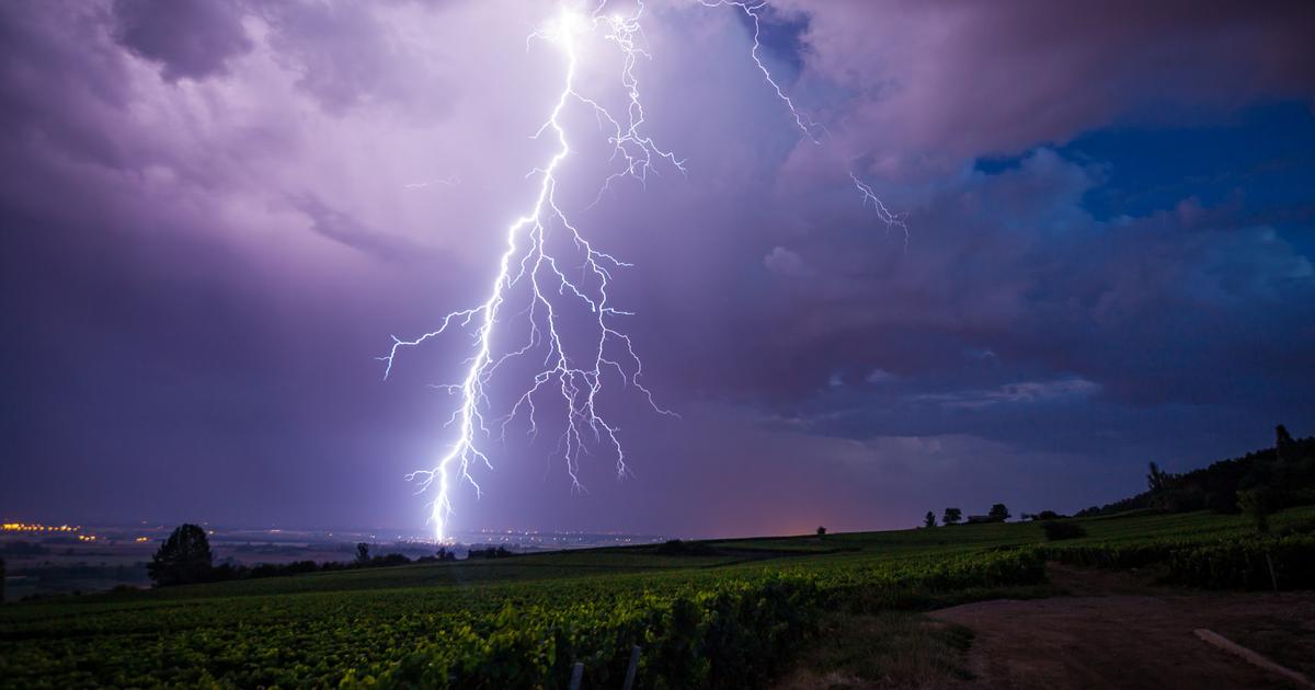 six départements en vigilance orange pour les orages