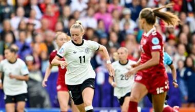 Euro 2025 (F) : L'Allemagne renverse le Danemark