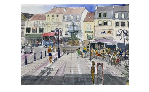 Remiremont – Romaric François expose ses aquarelles