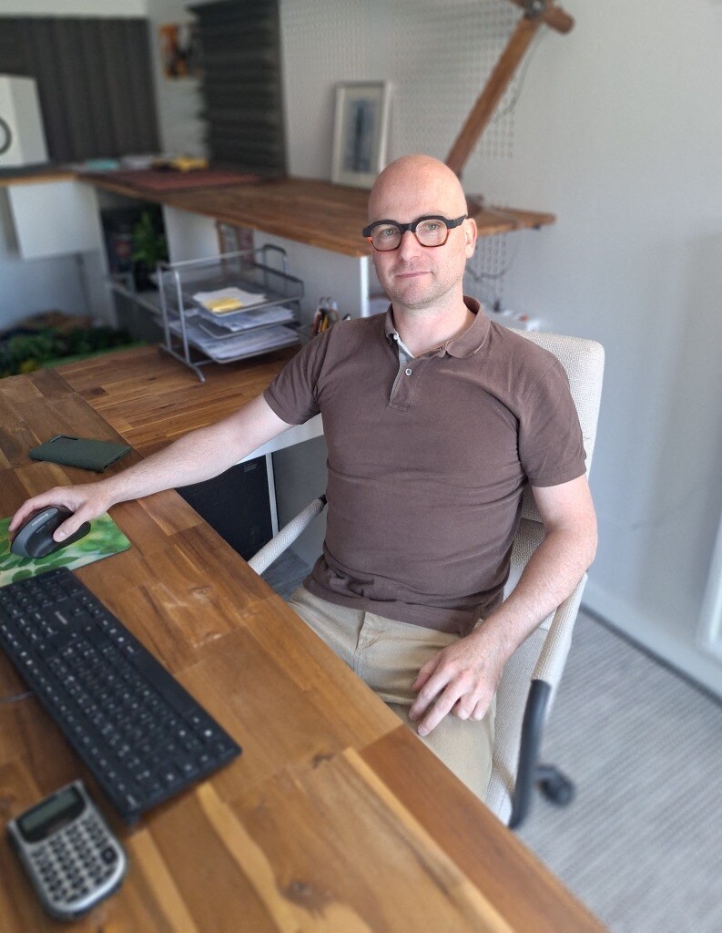 Cet architecte s'est récemment installé à Cherbourg