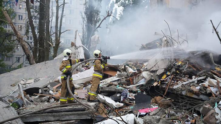 La ville de Kiev a été touchée par des frappes russes ce jeudi matin.
