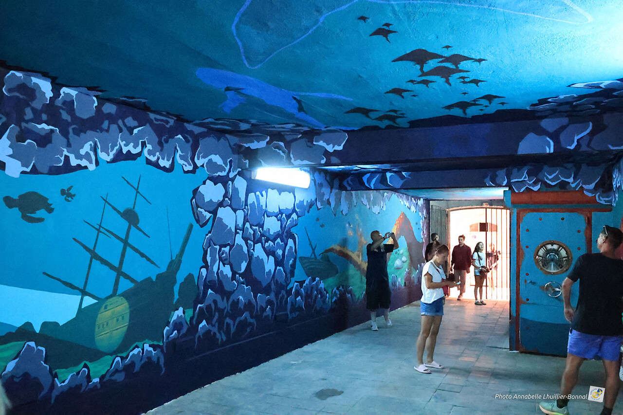 une nouvelle fresque pour plonger sous la mer